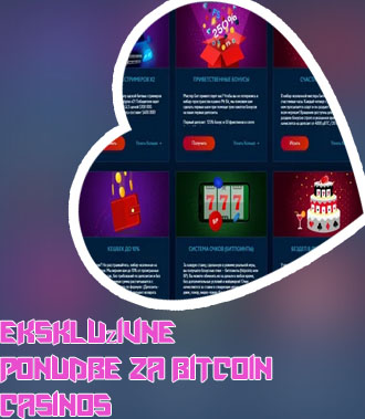 Bitcoin casino bonusi