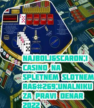Caribbean stud poker na spletu za pravi denar