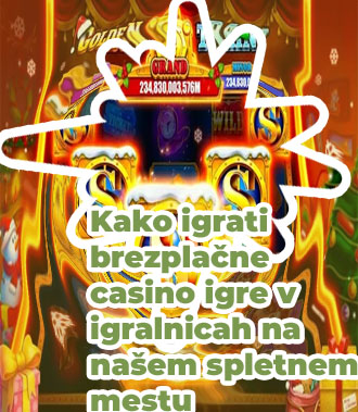 Igre casino brezplačne