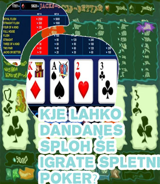 Kje igrati poker igre